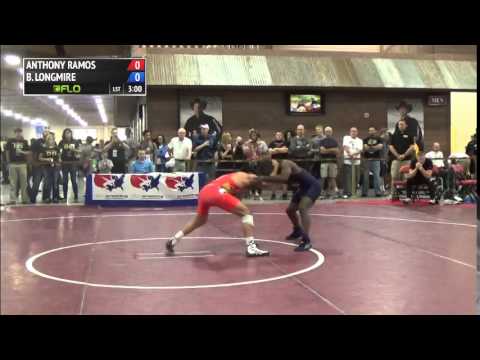 57 kg R1 - Anthony Ramos (TMWC) vs Britain Longmire (Swisher Shooters)