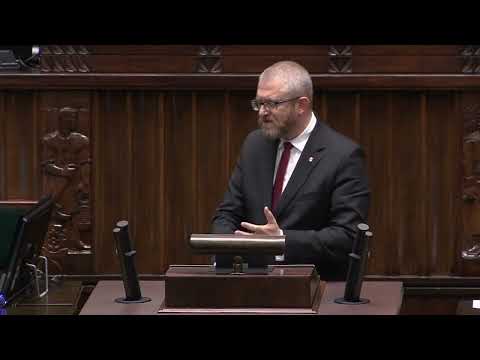 Grzegorz Braun wzywa ministra na posiedzenie ws. Jasionki