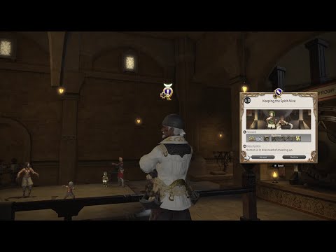 FFXIV Pugilist Class Quest: Keeping the Spirit Alive