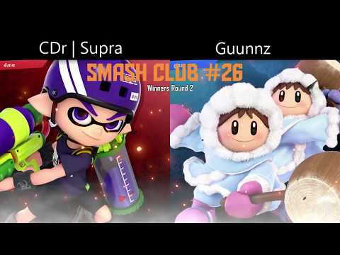 Smash Club #26 - Supra (Inkling) vs Guunnz (Ice Climbers) - Winners Round 3