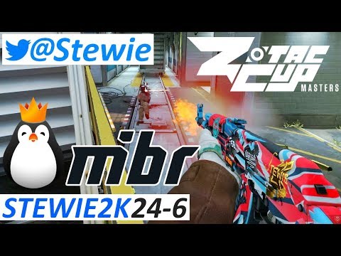 🇺🇸 Stewie2K 24-6 / MIBR vs Kinguin - Train / ZOTAC Cup Masters 2018 Grand Final