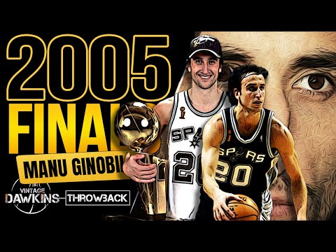 Manu Ginobili 2005 Finals Full Highlights  |  | Spurs vs Pistons | The Real MVP?