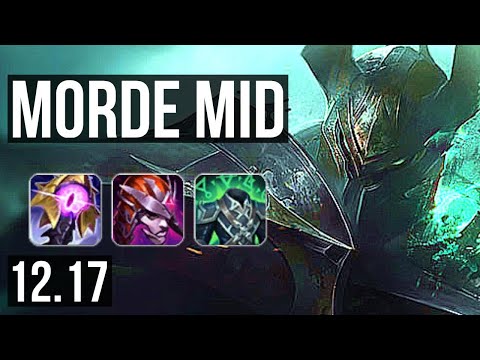 MORDEKAISER vs DIANA (MID) | 65% winrate, 6 solo kills | EUW Diamond | 12.17
