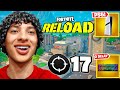 PS5 Keyboard Mouse Fortnite Reload Unreal 17 KILLS Gameplay 4K 120FPS