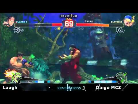 SSF4 AE [yun] Daigo  vs Laugh [Ryu] Revelations  1