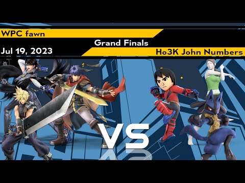 Xeno302 Grands - fawn (Ike, Cloud, Bayonetta) vs John Numbers (Mii Brawler, Lucario, WFT) - SSBU