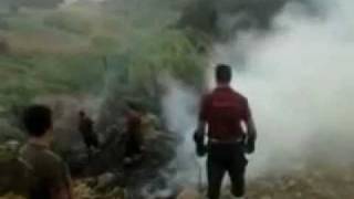 preview picture of video 'Spegnimento Incendio G.O.E. 2010'