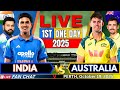 LIVE India Vs Australia 1st ODI IND Vs AUS Live Match Today Live Cricket Score Commentary