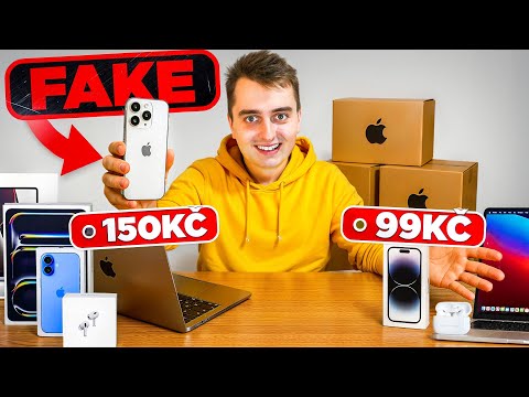 Koupil Jsem VŠECHNY FALEŠNÉ Apple Produkty! 🍏💀 (a tohle mi přišlo...)