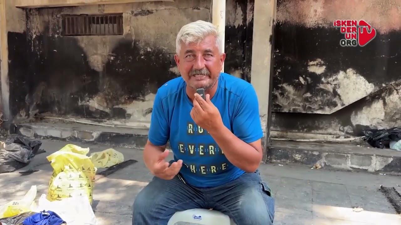 İşyeri Yanan Ayakkabı Boyacıları Yardım Bekliyor
