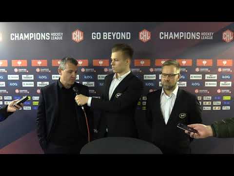 Lehdistötilaisuus: Kärpät - Zürich Lions (3-2) 20.11.2018