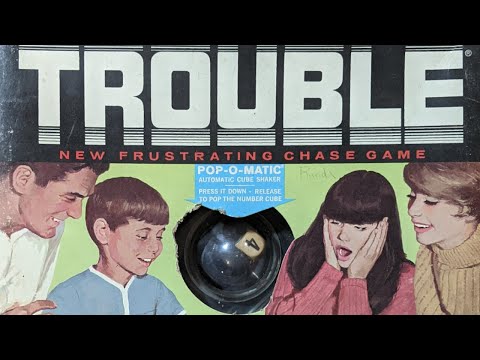 Board Game Archaeology #27 Trouble by Milton Bradley & Gabriel