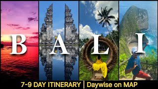 Bali Itinerary 2024 | Day wise Plan on Map | Important Tips | India to Bali Guide 2024 in Hindi