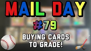SPORTS CARD MAIL DAY #79 || Buying cards to GRADE || SPORTS CARD INVESTING