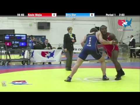 GR 98 KG - R16 - Kevin Mejia (HON) vs. Orry Elor