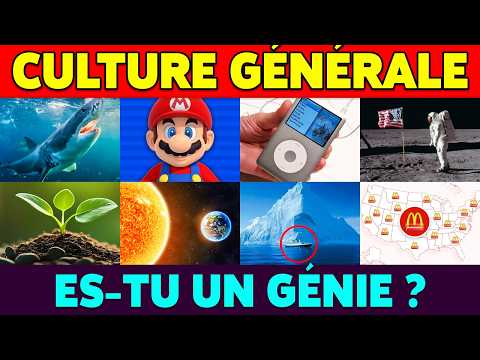 50 QUESTIONS pour TESTER TON SAVOIR 🧠🤓📚 Quiz de Culture Générale