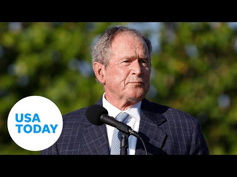 George W. Bush says Iraq invasion 'unjustified' speaking on Ukraine USA TODAY