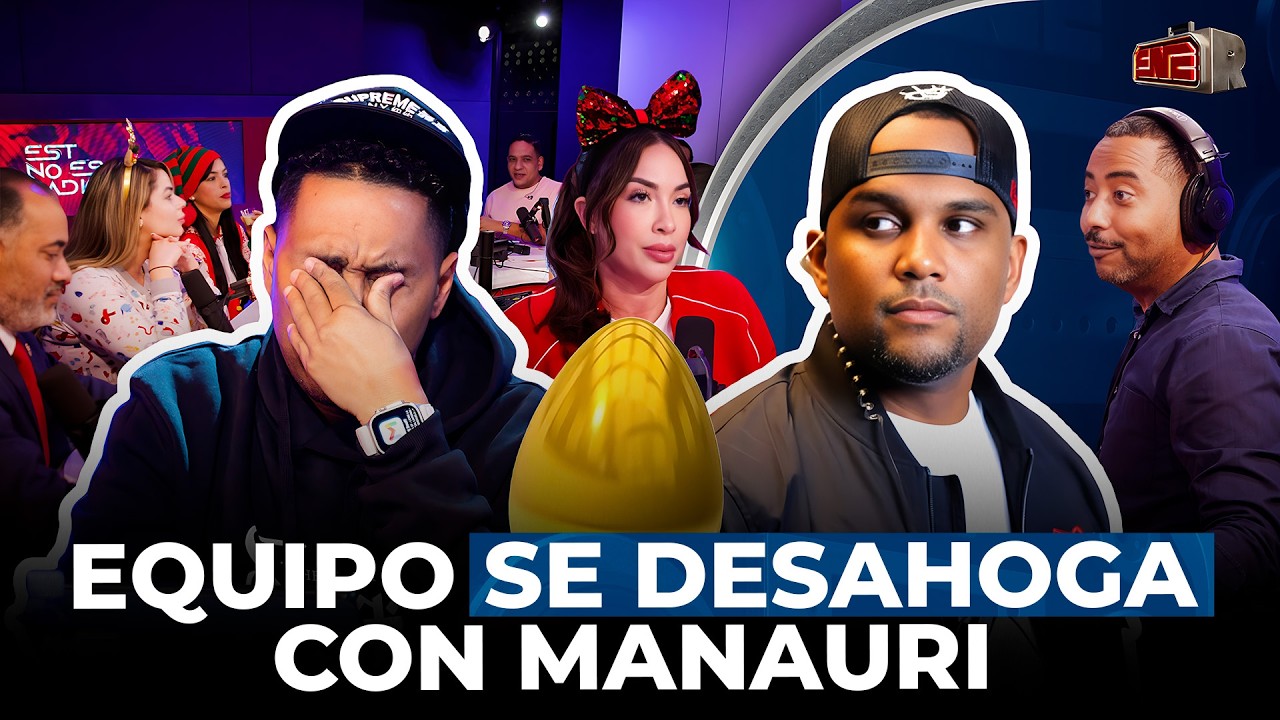 EQUIPO SE DESAHOGA CON MANAURI JORGE TRAS HUEVO DEL AÑO CON ALOFOKE