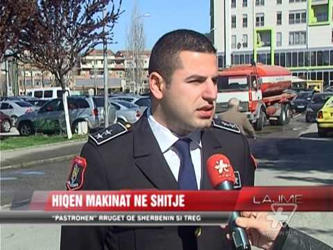 Aksioni policisë për makinat e parkuara - News, Lajme - Vizion Plus