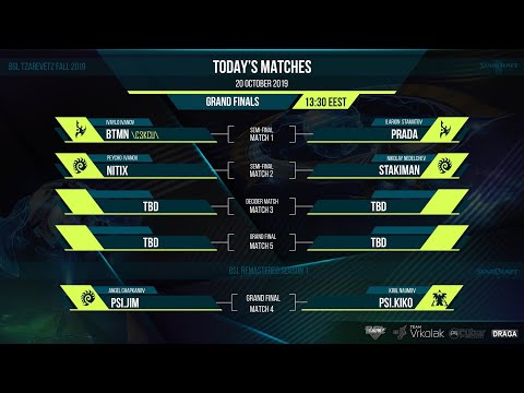BSL Tzarevetz Fall 2019 GRAND FINALS - Ro4 to Grand Final + BSL Remastered Season 1 Grand Final