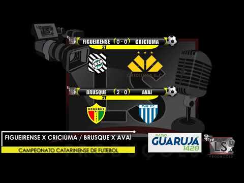 Figueirense x Criciúma e Brusque x Avaí. Campeonato Catarinense 2021. LS Produções e Eventos.