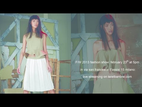 Ter et Bantine Fall Winter 2013 Fashion Show