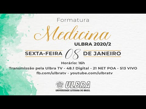 FORMATURA ULBRA MEDICINA 2020/2