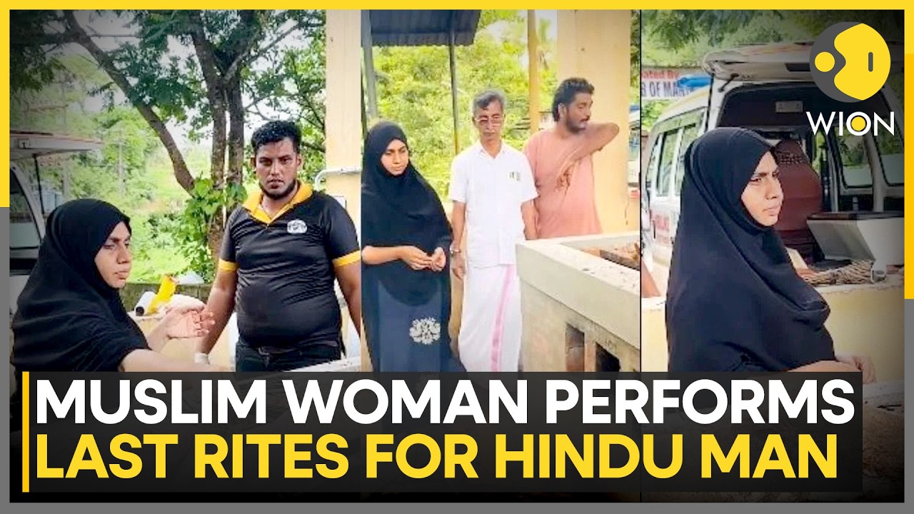 Irfana Iqbal Steps in for Funeral of Hindu Man Who Died of Cancer & Forsaken by Family | WION News