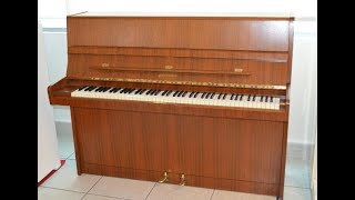 Klangaufnahme Pfeiffer Klavier Modell 112 