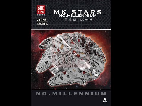 Mould King 21026 Building Instructions, PDF Manual free download, UCS Millennium Falcon