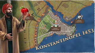 Die Eroberung von Konstantinopel 1453 - Osmanen vo