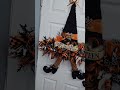 DT DIY witch hat wreath on my YouTube channel now