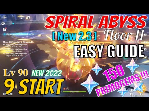 [New 2.3] Spiral Abyss Floor 11 Genshin Impact - EASY GUIDE