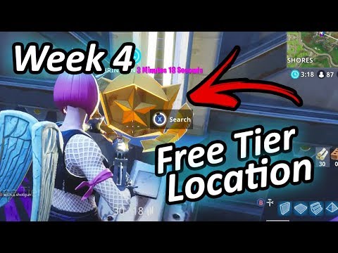 Free Battle Pass Tier | Week 4 (Location) - Fortnite Battle Royale