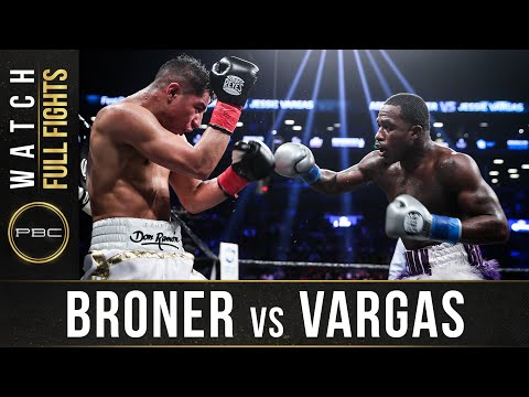 Broner vs Vargas FULL FIGHT: April 21, 2018 - PBC on Showtime