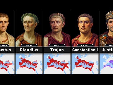 Timeline of Roman and Byzantine Emperors | Greatest Empire of All Time