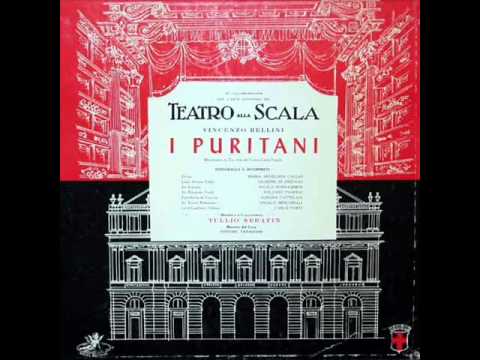 Bellini - I Puritani - Sinfonia (Overture) - Opening of Act 1 - Tullio Serafin - La Scala Orchestra