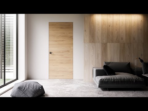 Interior Frameless Flush Door | GEORGIA