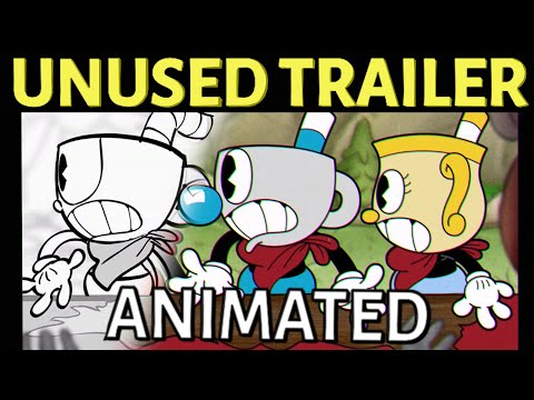 Cuphead DLC Unused Trailer ANIMATED!