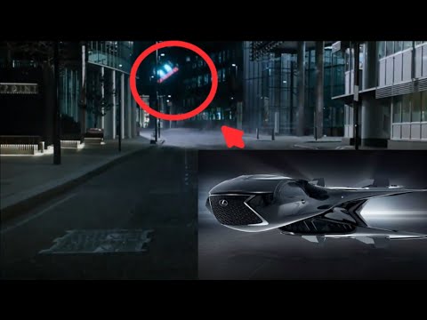 Lexus vehicle in the movie MIB: International