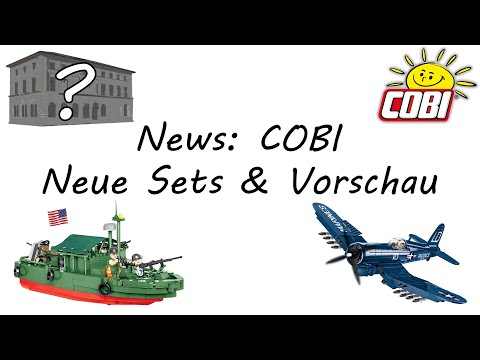 News: COBI - Neue Sets, Gebäude, Katalog & Onlineshop Erweiterungen (2415, 5716, 2050, 5809, 2238)