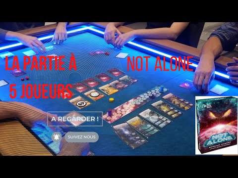 La partie à 5 joueurs !