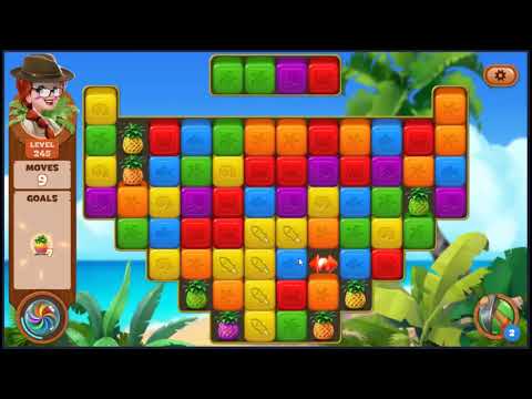 Lost Island Blast Adventure Level 245 - NO BOOSTERS 🏝️ | SKILLGAMING ✔️