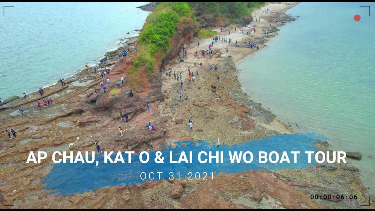 Discover Ap Chau, Hong Kong’s tiny red rock island.