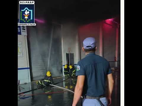 Incendio en fabrica de colchones Zozzoli