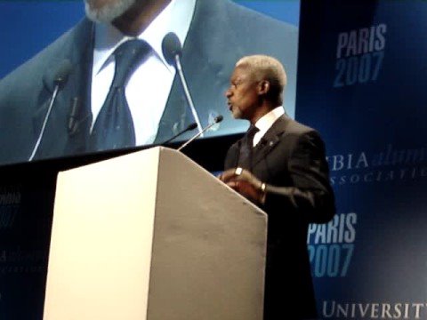 Kofi Annan mistaken as Morgan Freeman!