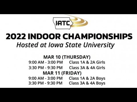 IATC Championships 2022 - 3000 m Girls A4 Heat 1