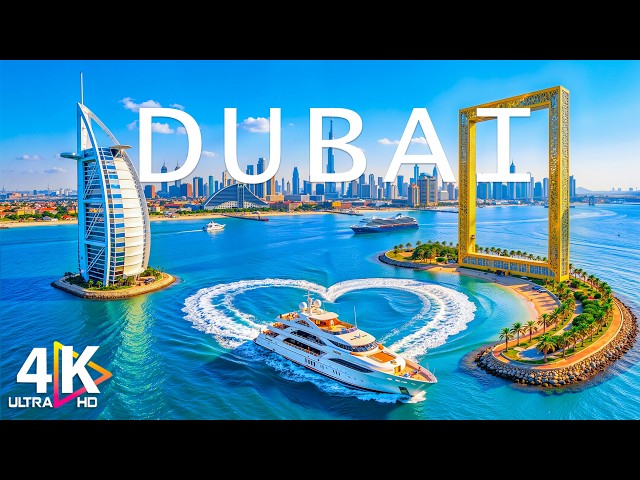 Dubai 4K 🇦🇪 Aerial Views of Iconic Skyscrapers & Desert Landscapes SDDEFAULT Thumbnail