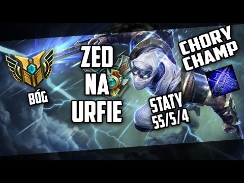 Master Tier Na U.R.F: Zed 55/5/4/Penta Kill