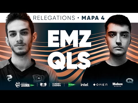 EMONKEYZ HUESCA VS QLASH - RELEGATIONS - MAPA 4 - SUPERLIGA SEGUNDA EL CORTE INGLÉS